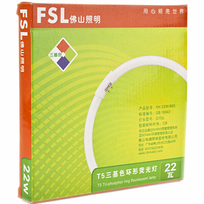

Jingdong Supermarket Foshan Lighting FSL T5 Ring 22W fluorescent tube white light