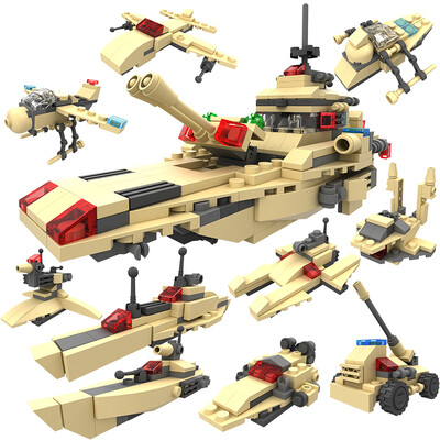 

COGO Brick Story Aircraft Carrier Military Building Blocks 389 Pcs For Kids Age 4-12