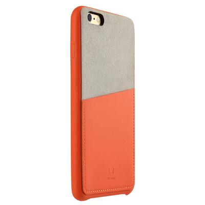 

Baseus iPhone6 ​​phone shell Apple 6S protective sleeve hit color couple female male models 47 inches orange gray
