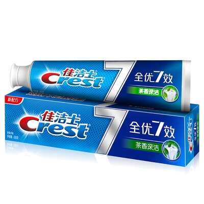 

Crest Crest all-excellent 7 effect tea incense deep toothpaste 180 grams