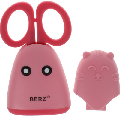 

Bayesian (BERZ) baby food supplement scissors scissors stainless steel food supplement children's tableware set powder