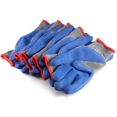 

TianXin wear-resistant adhesive gloves dipped labor insurance gloves anti-skid gloves latex workers protective gloves