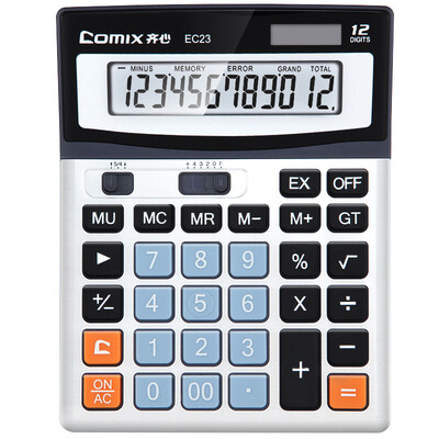 

Together (COMIX) EC23 Economical Large Screen Calculator 12 bits