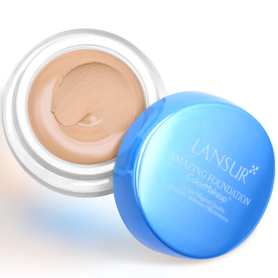 

Lanser LANSUR foundation Mo silk foundation 02 natural color 18g moisturizing concealer whitening repair capacity