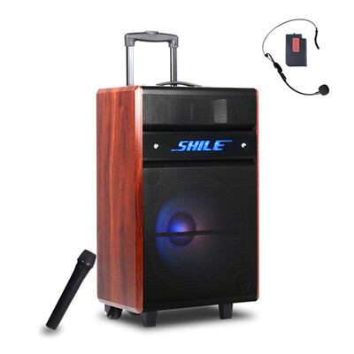

Lion Music (SHILE) корона пятый беспроводной Bluetooth портативный квадратный танец наружный стержень аудио аккумулятор Bluetooth мобильный звук