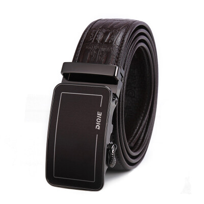 

Fashion men's leather belt with automatic buckle