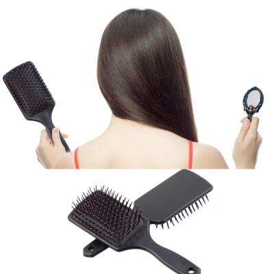 

Professional Paddle Cushion Hair Scalp Massage Brush Hairbrush Comb Tool random