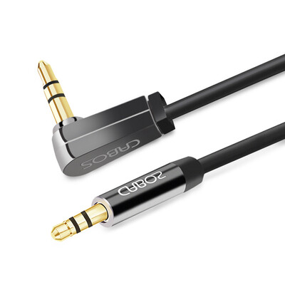 

Ferguson cabos F001308 aux audio line car with 35mm male on the bus phone phone audio line 8 meters elbow metal black