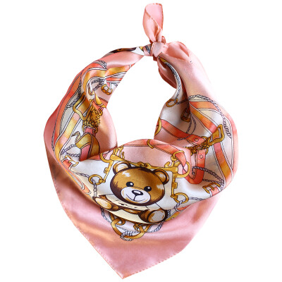 

[Jingdong supermarket] Lan Shiyu (LANSHIYU) silk small square female mulberry small handkerchief stewardess scarf 2 color