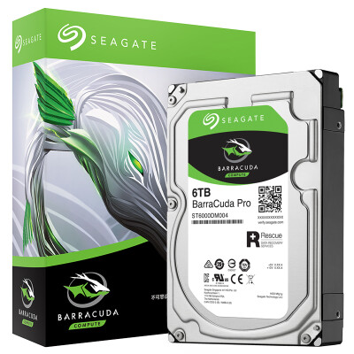 

Seagate (SEAGATE) Barracuda Pro Series 6TB 7200 оборотов в минуту 256M SATA3 настольный жесткий диск (ST6000DM004)