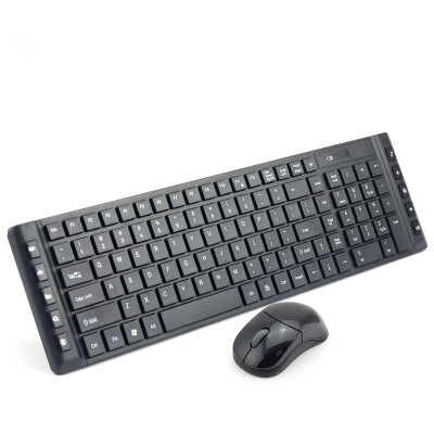 

Office wireless small keyboard wireless office keyboard mouse set computer multimedia keyboard mouse