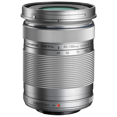 

Olympus (Olympus) M.ZUIKO DIGITAL ED 40-150mm F / 4-5.6 R телеобъектив объектива (серебро)