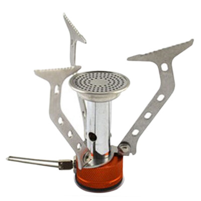 

Portable Stainless Steel Camping Stove Outdoor Picnic Cookout Mini Gas Burner