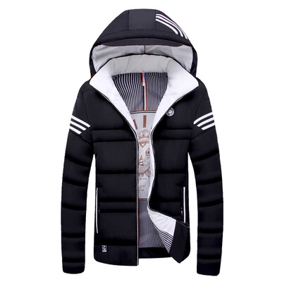 

Hot Sale Men Down Parkas 2016 Men Thick Coats Casual Men Fashion Outwears Windproof Men Warm Thick Downs  Plus Size Quality