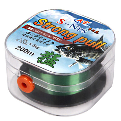 

Taiyu finished product line main line fishing gear fishing line strong pull 200 meters line number 10.0 TY1008 fluorescent green