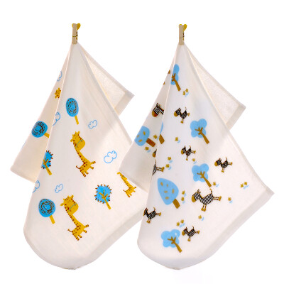 

【Jingdong Supermarket】 Bamboo Kam Towel Home Textiles Bamboo Fiber Yarn-dyed Jacquard Cocktail Xiongda Towel 3 Powder / Yellow / Blue 110g / Article 34 × 76cm