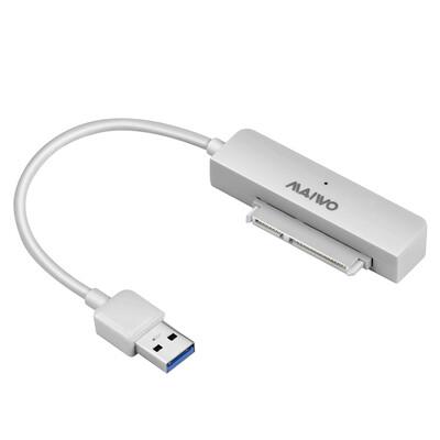 

Mai Wo MAIWO K104A USB3.0 to sata converter кабель жесткого диска простая линия привода 2,5-дюймовый жесткий диск данных кабель белый