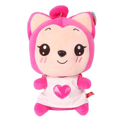 

[Jingdong supermarket] Bei cool (Beiku) peach dolls plush toys couple pillow birthday Valentine's Day Christmas gift round eyes sitting peach 28cm