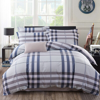 

Sheng Wei suite home textiles cotton printing four sets of cotton bedding bed sheets quilt Paris morning 15 18 m bed general 200 230cm