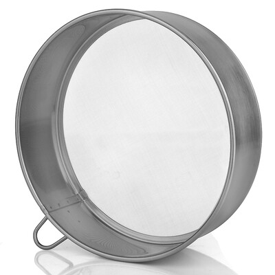 

Jirui Kitchen DIY Gadget Classic Series 304 Stainless Steel 60 Head 15CM Flour Screen CP3039 Kitchen Cake Baking Tools