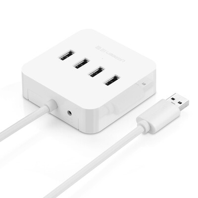 

разветвитель сопротивление расширения высокоскоростной USB3.0 четыре компьютера мульти-интерфейс HUB конвертер 3.0 хаб компьютерна