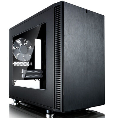 

FD (Fractal Design) Определить Nano S башни шасси на стороне объектива ITX (стандарт 12 / 14см вентилятор / теплоотвод с Mute / водяным охлаждением поддержки / малого размера большого пространства)