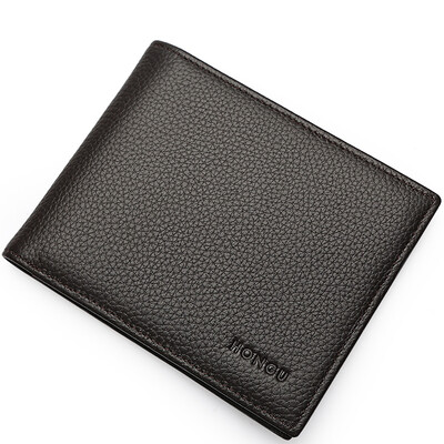 

Red Valley HONGU men wallet short paragraph fashion wallet male business men wallet H10452703 deep coffee cross section