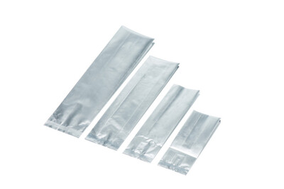 

Silver Aluminium Foil Sealed Bag For Tea Vacuum Packaging 50 Pouches