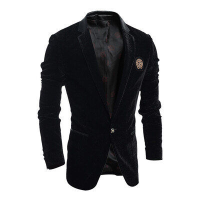 

New Arrival Winter Suede mens Leisure Suit