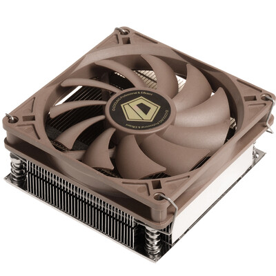 

ID-ОХЛАЖДЕНИЯ IS-50 мультиплатформенный процессорный кулер дует контроль температуры трубы пять тепла тонкий 12см бесшумный вентилятор интернет совместимый ITX