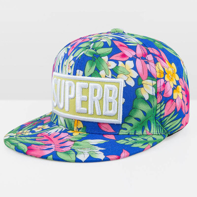 

WISHCLUB New Listing Brand Casual Baseball Cap Men 's Hat Hiphop Cap Colorful Flower Printing Hat