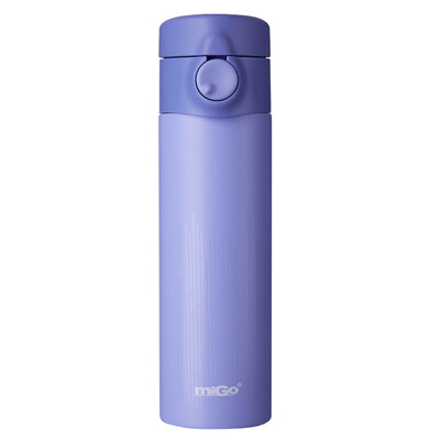 

MIGO insulation cups stainless steel vacuum portable straight body creative men&women cups lovely sports students tea cups smoked purple