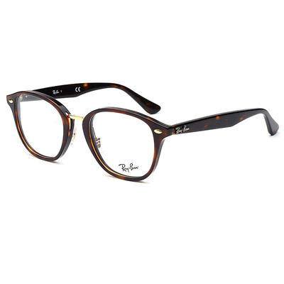 

RayBan Ray Ban очки кадр близорукость мужские и женские модели моды черепаховый оптических оправ RX5355F 5674 51мм