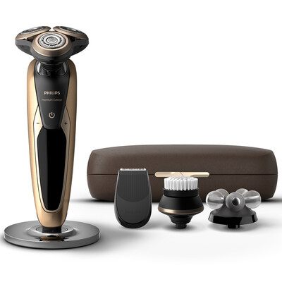

Philips PHILIPS electric shaver Netherlands imported multi-functional care skin care razor with leather storage box SP9811 65