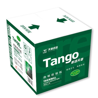 

TANGO 57 50mm thermal paper 65g 20mroll100 rollsbox
