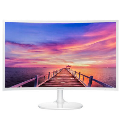 

SAMSUNG 31,5-дюймовый криволинейный кривизна 1800R с широким углом зрения Компьютерный монитор настенного крепления C32F391FWC (двойной интерфейс HDMI / DP)