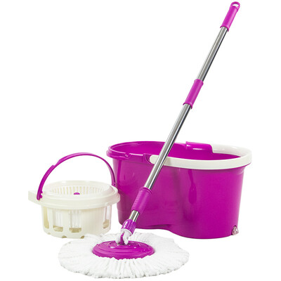 

[Jingdong supermarket] beautiful Ya color spin rotten water mop (gift fiber mop x1) separate dump bucket HC065338