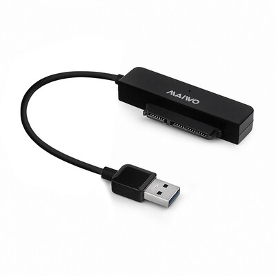 

Mai Wo MAIWO K104A USB3.0 to sata converter hard drive cable easy drive line 2.5-inch hard drive data cable white