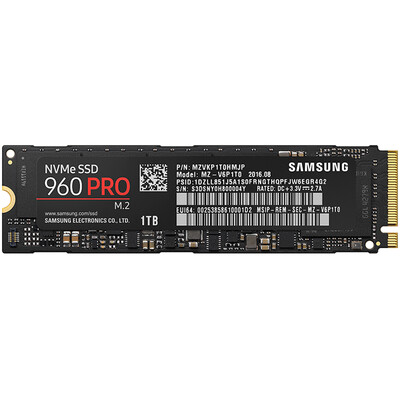 

SAMSUNG 960 PRO M2 NVMe SSD1TB