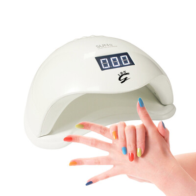 

Abody 24/48W UV Lamp Nail Polish Dryer LED White Light 5S 30S 60S Drying Fingernail&Toenail Gel Curing Nail Art Dryer Manicure