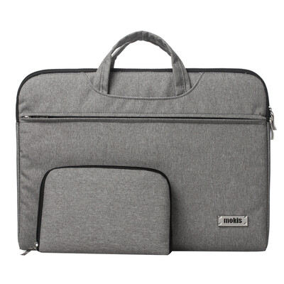 

Moxi mokis computer bag 14-inch men&women laptop computer bag laptop bag mother package Lenovo ASUS Samsung Dell computer bag MKDNB022-g gray
