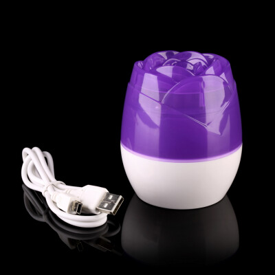 

Hot Mini USB Rose Dazzle Humidifier Office Home Air Diffuser Mist Maker