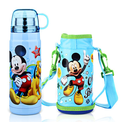 

Кубок Disney Insulation Cup Микки 600ML Кубки Дети Вакуумные чашки для студентов Купальники для горшков Кубок TW-3033-MK