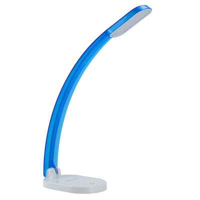 

Crown Ya LED desk lamp simple touch stepless dimming office bedroom bed reading light V106 rainbow lights blue