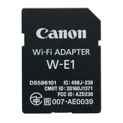 

Canon (Canon) Wi-Fi адаптер W-E1 соответствующий продукт: EOS 5DS / 5DS R / 7D Mark II