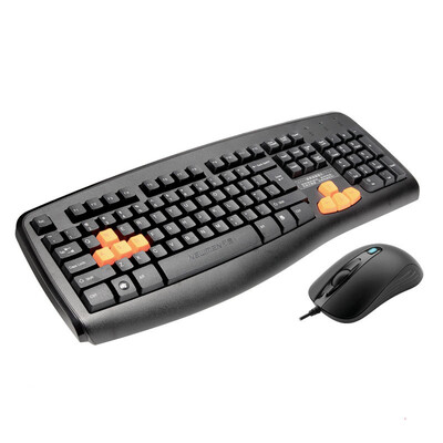 

Mouse and keyboard set waterproof wired mouse and keyboard suite home game suite