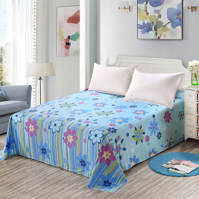 

Ivy bedding home textiles double sheets single piece cotton blankets 15 bed 18 bed 230 250 Vientiane update blue