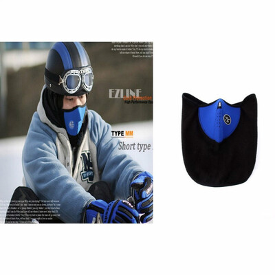 

Unisex Masked cap Windproof Warm Harf Face Mask Winter Snowboard Ski Mask Ride Bike Motorcycle Cap Neoprene Neck Warm CS Mask