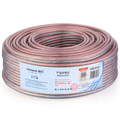 

Shengwei Enthusiast-Class Hi-Fi Speaker Wire (Made of High Purity Oxygen-Free Copper