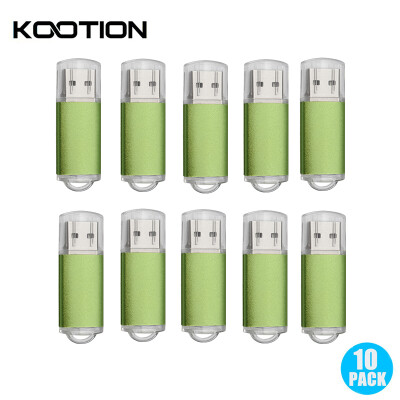 

10pcs/lot Mini USB Flash Drive Pen Drive 16GB 8GB 4GB 2GB 1GB Green